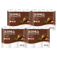 Kleenex 舒潔 吸油捲筒廚房紙巾, 55張, 12捲