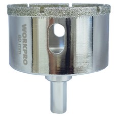 WORKPRO 鑽石磁磚 & 玻璃開孔器 Saw 60mm WP403227, 1個