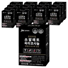JW중외제약 쏘팔메토 옥타코사놀, 30정, 15개