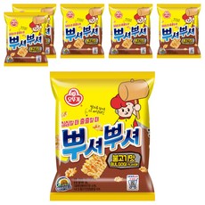 오뚜기 뿌셔뿌셔 불고기맛, 90g, 6개