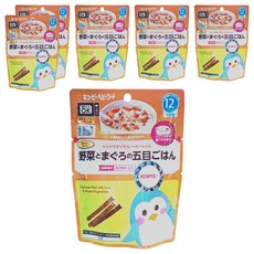 kewpie 野菜鮪魚什錦炊飯 12M, 6包, 130g - 寶寶副食品，營養美味，方便即食