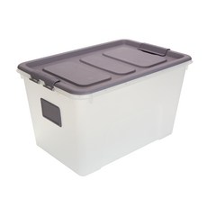 리빙숲 스퀘어 리빙박스, 그레이, 1개