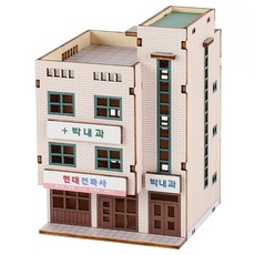 YoungModeler 英工房 那些年 迷你朴內科 3D立體拼圖, 3片, 1個, 多色混合