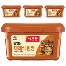 CJ Haechandle 好餐得 美味的傳統大醬, 1kg, 4個