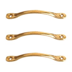 Line 鑄鐵把手 金色 小, 3個