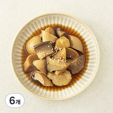집반찬연구소 새송이 버섯조림, 140g, 6개