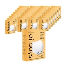 airdays Slim Fit 鳥嘴型口罩 KF94 S號, 白色, 1組, 50個