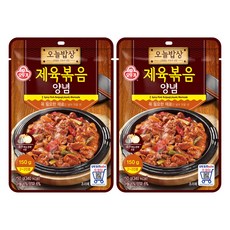 오뚜기 오늘밥상 제육볶음양념, 150g, 2개