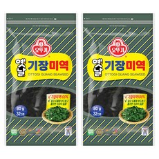 오뚜기옛날 기장 미역, 80g, 2개