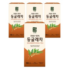 녹차원 둥굴레차, 1.2g, 100개입, 4개