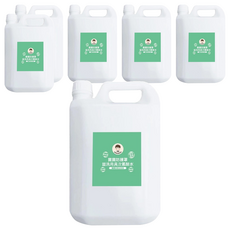 BUBUBOSS 寶寶防護罩 盥洗用具次氯酸水 補充瓶, 4L, 6瓶