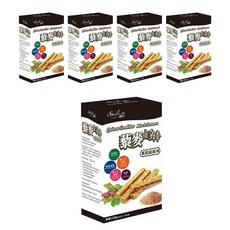 Smile 99 纖莉子 藜麥好棒 黑芝麻, 單支鋁箔單獨包裝, 非油炸烘焙配方, 無人工香料/無人工色素/無防腐劑, 150g, 5盒