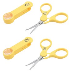 Simba 小獅王辛巴 放大鏡嬰兒剪刀 曲面, S1738, 2支