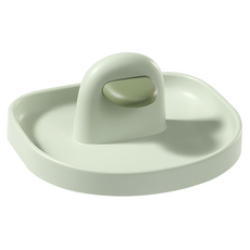 더자카 파스텔 냄비뚜껑 조리도구 거치대, 그린, 1개