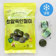 떡미당 밥알쑥 인절미 (냉동), 1kg, 1개입, 1개
