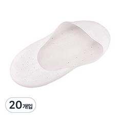 모나코올리브 풀커버 실리콘 풋케어 덧신, 20개입, 1개입