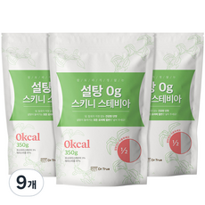 닥터트루 설탕 0g 스키니 스테비아, 350g, 9개