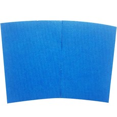 紙杯 300ml / 390ml / 冰杯 420ml / 480ml / 600ml 共用外帶杯杯托 藍色, 1個, 200入