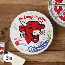 래핑카우 오리지널 세모포션 플레인, 15g, 8개입, 3개