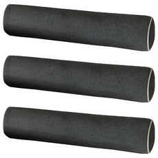 拉鍊 & 公雞 絎縫微粒泡棉頸枕, 3個, 深灰色