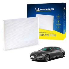 미쉐린 차량용 에어컨필터 PM1.0 8호 그랜저 IG, CF-0108, 1개