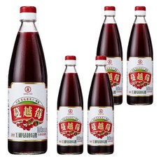 工研 蔓越莓健康酢, 590ml, 果汁含量40%以上, 酸甜好喝, 5瓶