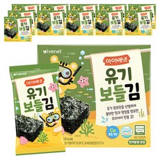 아이배냇 유기 보들 김, 12개, 20g