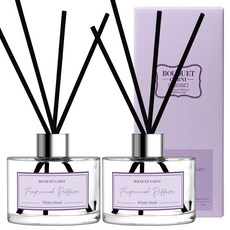 부케가르니 디퓨저 200ml x 2p, 화이트머스크, 2개