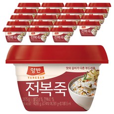 양반 전복죽, 287.5g, 20개