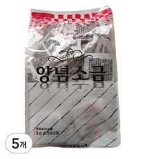 新DWon 食品調味鹽, 600g, 5個