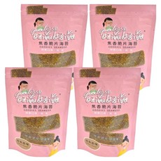 Goodies 好滋好滋 焦香脆片海苔 經典原味 酥脆口感 純素, 45g, 4包