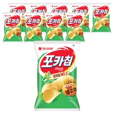 오리온 포카칩 어니언맛, 66g, 10개