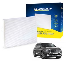 MICHELIN 米其林 車用空調濾網 PM1.0 12號 New Santa Fe TM 2020年7月起, CF-0112, 1個