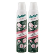 바티스트 드라이샴푸 네추럴리 뱀부 파이버＆가드니아, 2개, 200ml