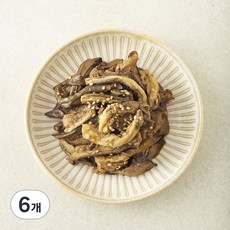 집반찬연구소 건가지볶음, 60g, 6개