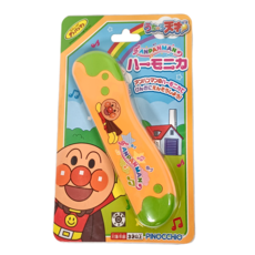 PiNOCCHiO 口琴塑膠玩具, 155 x 40 x 20mm, 麵包超人, 1個