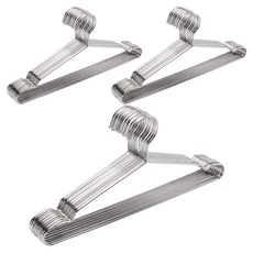 不鏽鋼防滑衣架, 單色, 30個