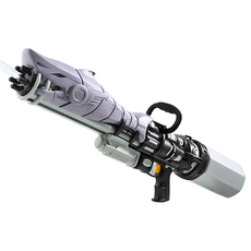 星寶玩具 加特林強力水槍 2L, 鯊魚灰