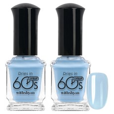 위드샨 60초 매니큐어, M151퓨어시럽, 9ml, 2개