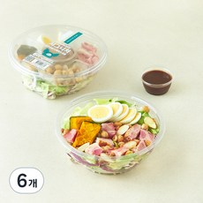 피그인더가든 시그니처 훈연목살스테이크 보울 샐러드, 234g, 6개