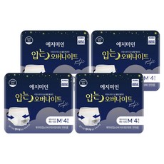 YEJIMIIN 玥之美人 褲型衛生棉, 4片, 4包, M(85~100號)
