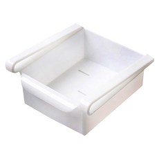 크로바몰 냉장고 수납정리함, 화이트, 1개