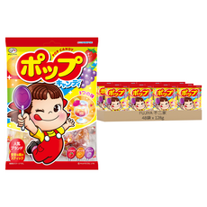 FUJIYA 不二家 POP棒棒糖, 128g, 48袋