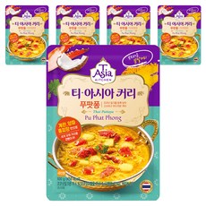 TAsia KITCHEN 椰漿咖哩粉, 100g, 5包