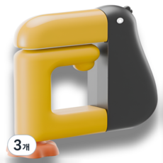 Shopping 153 多功能書桌包包掛勾, 3個, 黑色