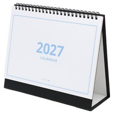 모닝글로리 2027 모닝 스탠딩 캘린더 중, 화이트, 1개