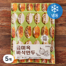 금미옥 바삭만두 (냉동), 885g, 5개