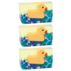 프라이멀엘리먼츠 바디솝 러버덕, 165g, 3개