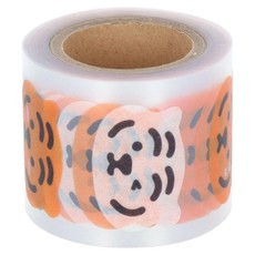 sun-star 無業老虎 MUZIK TIGER 紙膠帶 附盒 731292, 橘色, 1個