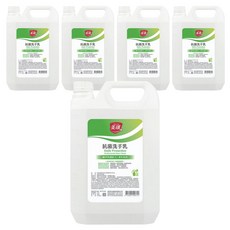 美琪 抗菌洗手乳 淨萃青桔 3785ml, SGS實驗證明, 溫和清潔, 高效保濕, 三種植萃精華配方, 5件